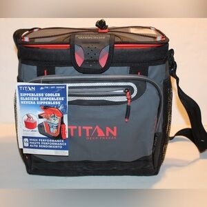 Titan by Artic Zone 16 Can Zipperless HardBody Cooler NEW
